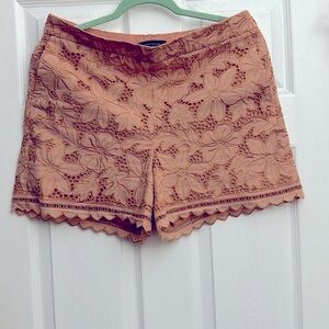 Ann Taylor eyelet shorts